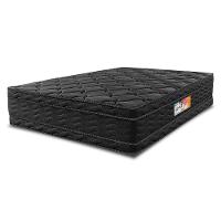 Colchão Casal Ortopédico Black 138x188x32 Double Face Espuma D33 Preto - 7