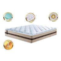 Colchão De Molas Ensacadas King Cama Inbox Smart 193x203x22 Bege - 3