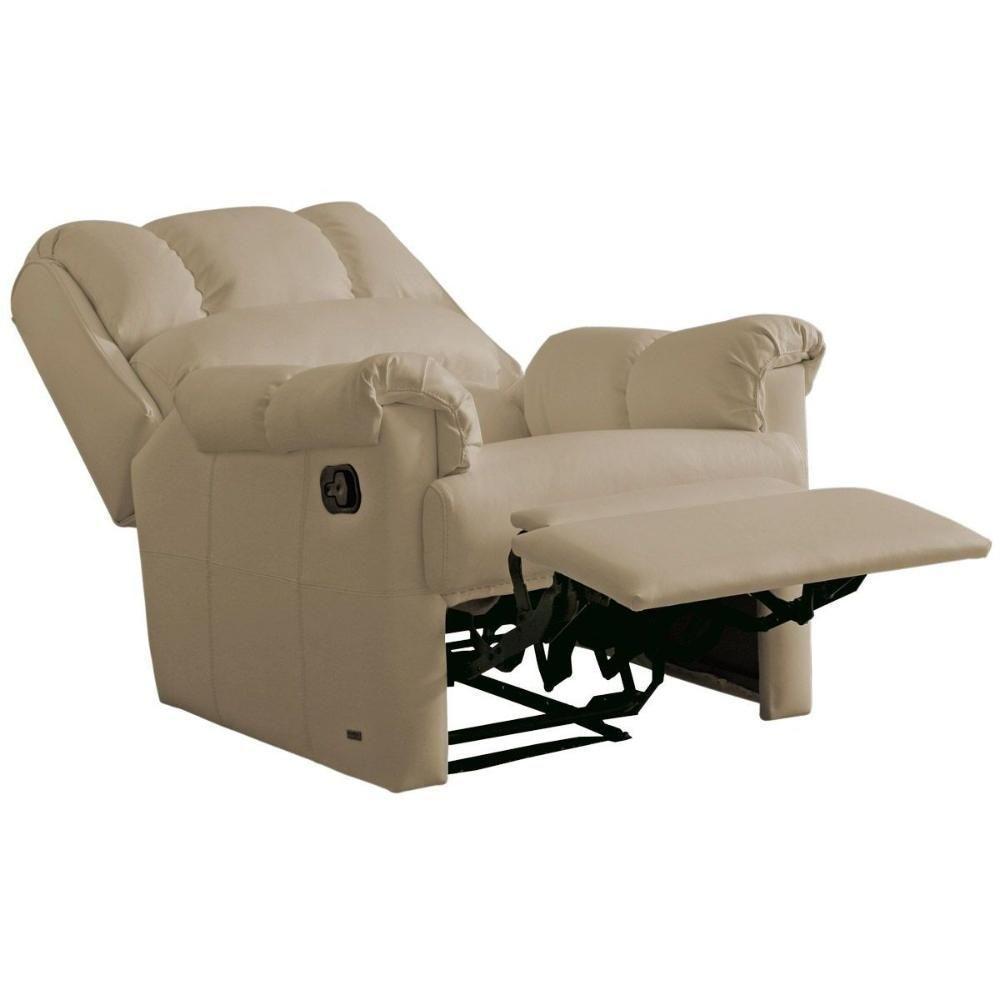 Poltrona Reclinável p/ Sala  Vermont Classic Zero Wall Giro e Balanço Courano Preto - Probel - 2