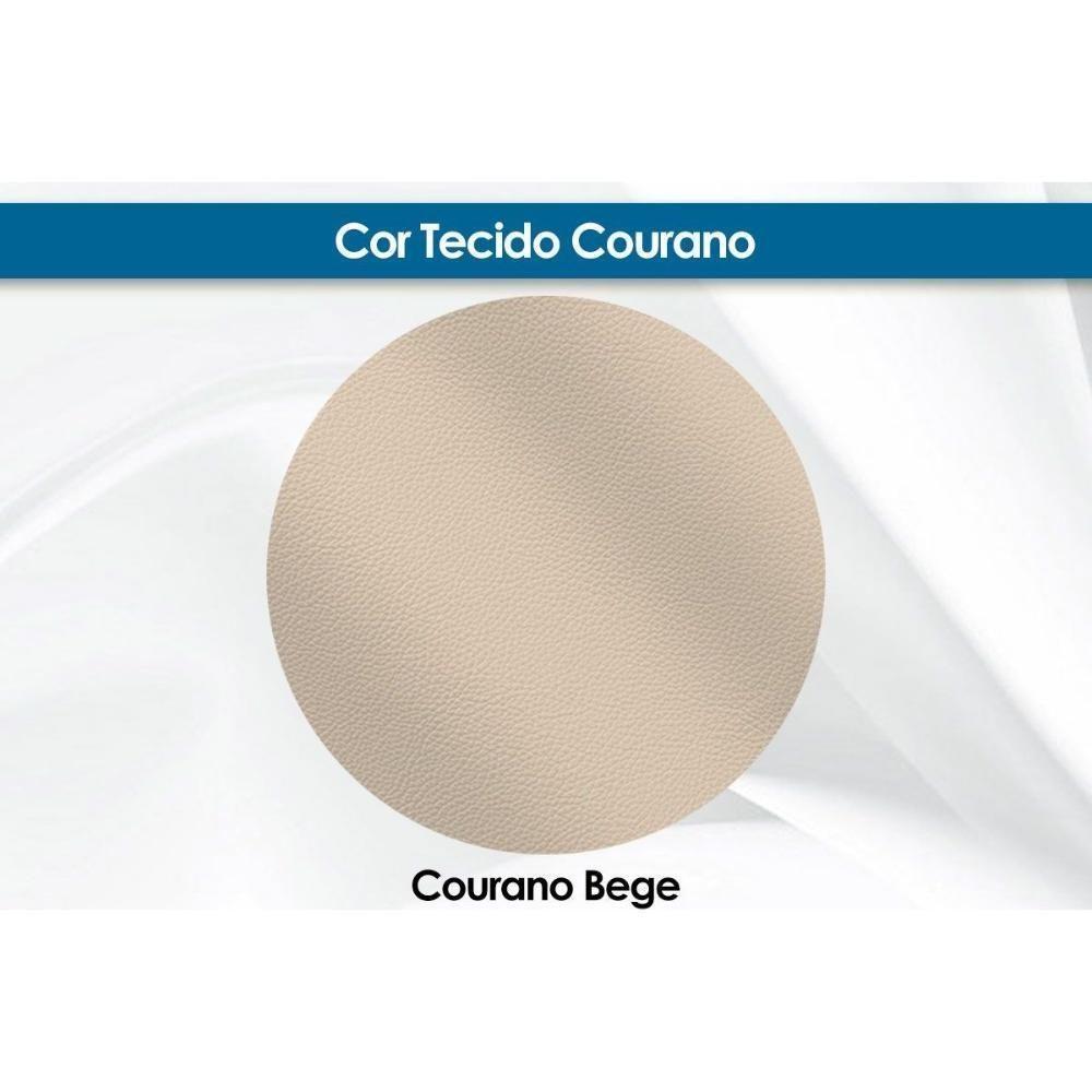 Poltrona Reclinável p/ Sala  Atlanta Pietra Zero Wall Giro e Balanço Courano Bege - Probel - 9