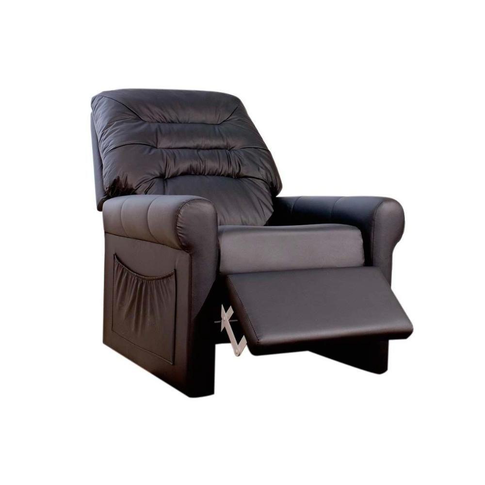 Poltrona Casal Reclinável Idea MH3605 Two Way Courano Preto - Herval - 1