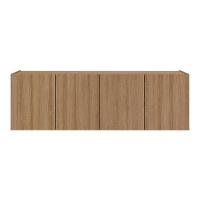 Rack Para Tv Até 50 Polegadas Com 4 Portas Suspenso Multimóveis Mp1070 Rustic Rustic - 2