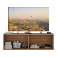 Rack Para Tv Até 50 Polegadas Com 4 Portas Suspenso Multimóveis Mp1070 Rustic Rustic