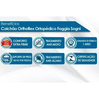 Colchão Solteiro Ortopédico Wood Foggia Sogni Unic Face Euro Pillow (78x188x26) - Orthoflex - 6