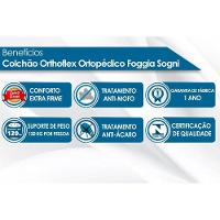 Colchão Solteiro Ortopédico Wood Foggia Sogni Unic Face Euro Pillow (78x188x26) - Orthoflex - 5