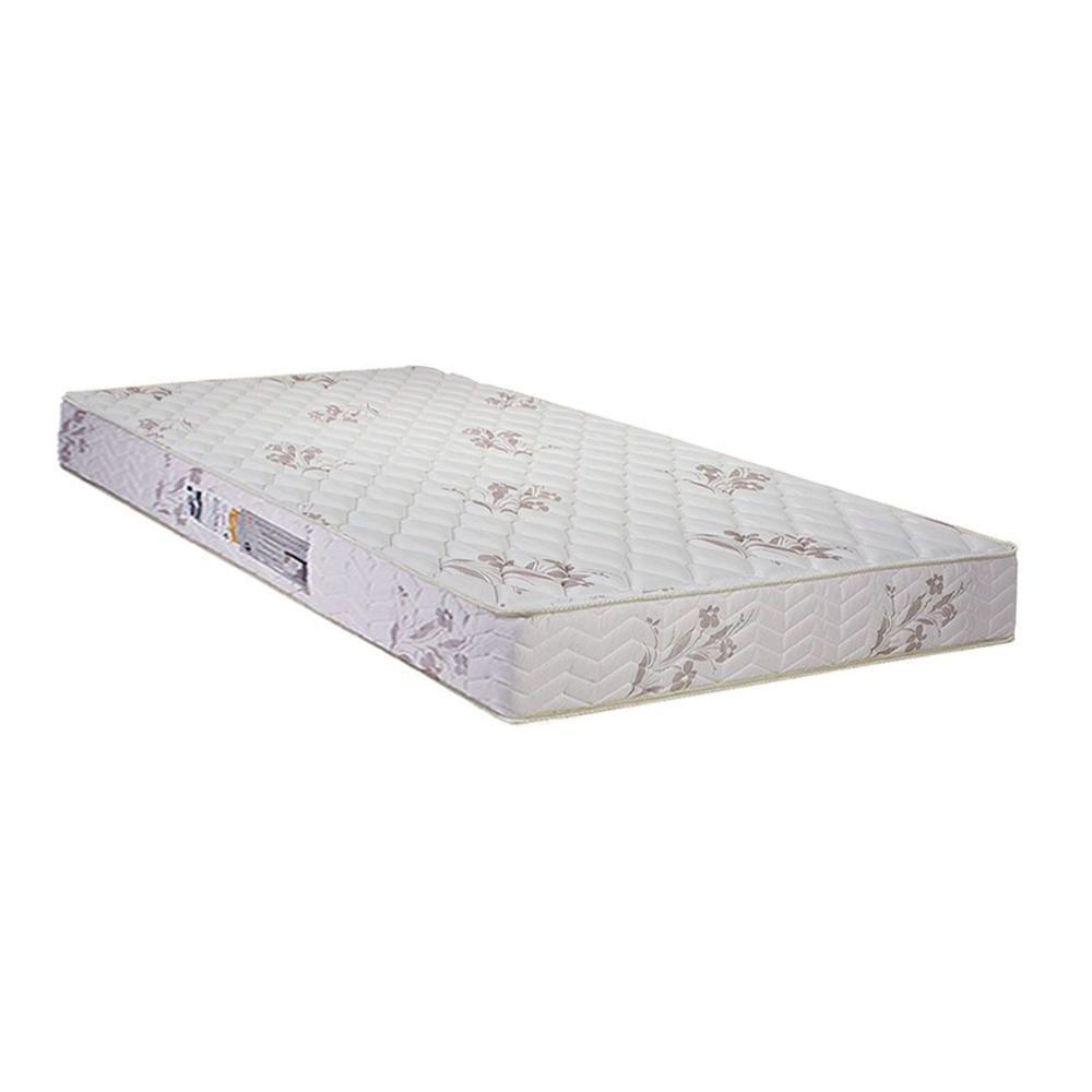 Colchão Solteiro Espuma D45  Gran Luck Flora Pró Saúde (88x188x20) - Luckspuma - 1