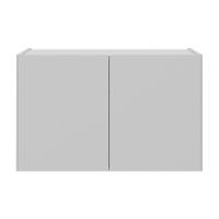 Mesa De Cabeceira Suspensa 2 Portas Multimóveis Mp4132 Branca Branco - 5