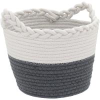 Caterrine Cesta Tecido Cinza 3Pç - 2