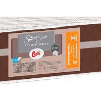 Cama Box Baú Solteiro: Colchão Molas Ensacadas Castor Pocket Silver Star Air Híbrido + Base CRC Courano Black(88x188) - 3