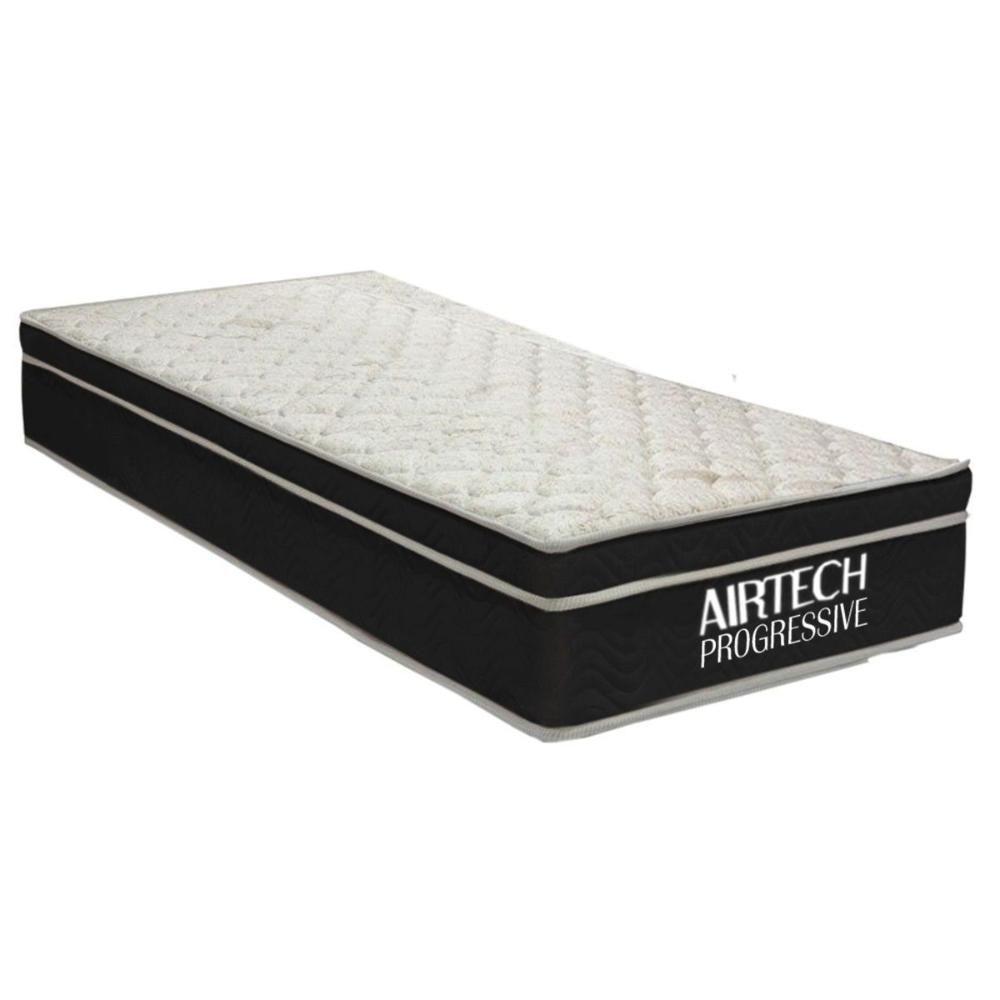 Colchão Solteiro Molas Bonnel Nanolastic Fort Airtech Progressive Ortopillow (88x188x29) - Ortobom - 1