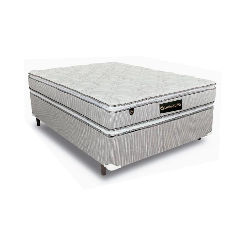 Colchão Solteiro Molas Ensacadas  MasterPocket Lucksfaction Plus Pillow Top Gray (88x188x30) - Luckspuma - 4