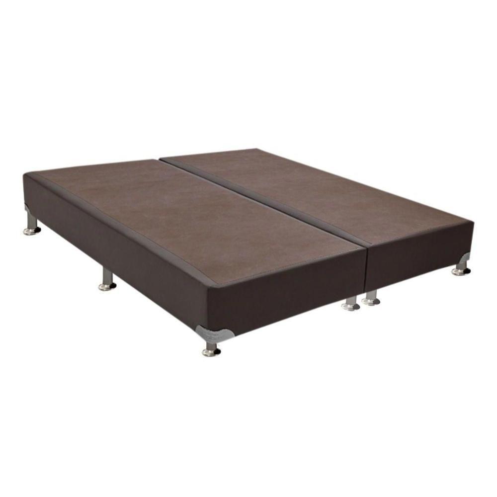 Cama Box Base King Americana Courano Brown (193x203x23) - Ortobom - 1