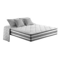 Colchão King Molas Ensacadas  MasterPocket Duo Sono Double Face Euro Pillow Gray (193x203x30) - Anjos - 1