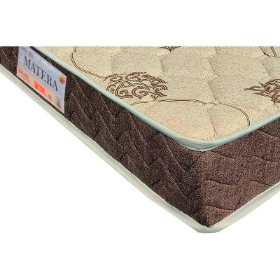 Cama Box Baú Solteiro: Colchão Espuma Orthoflex D33 / EP Matera + Base CRC Suede Clean(88x188)