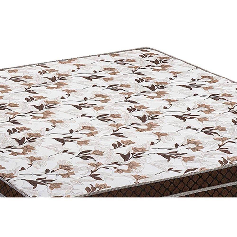 Cama Box Baú Solteiro: Colchão Espuma Polar D28 Ep Resistence + Base Crc Suede Black - 3