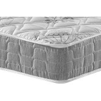 Cama Box Baú Solteiro: Colchão Espuma D33 Anjos Orthosono + Base CRC Suede Gray(88x188)