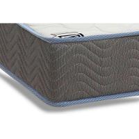 Cama Box Baú Solteiro: Colchão Espuma D33 Ortobom Light Saúde + Base CRC Suede Black(88x188)