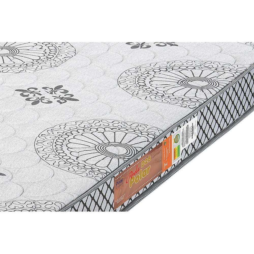Colchão Solteiro Espuma D23  Pérola Grey (88x188x14) - Polar - 4