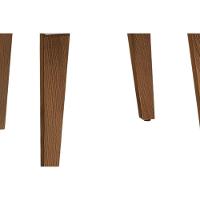 Cadeira Sala De Jantar Athenas Kit 2 Un Imbuia/veludo Creme - Rufato