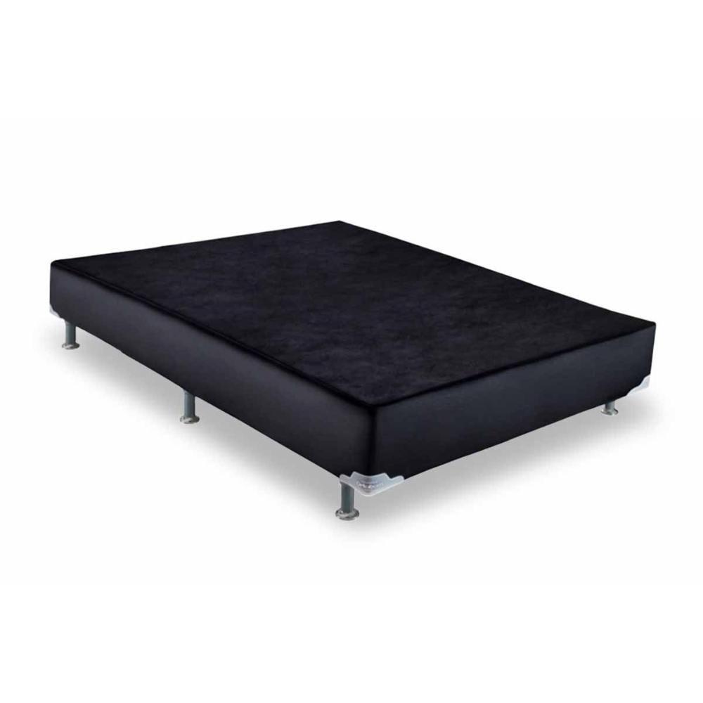 Cama Box Base Viúva Americana Courano Nero Black (128x188x23) - Ortobom - 1