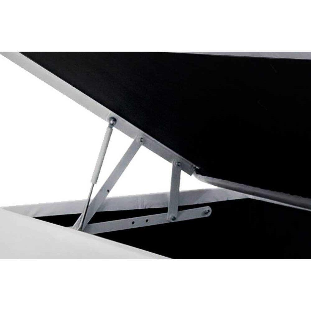 Cama Box Baú Queen Universal Courano White (158x198x35) - Ortobom - 4