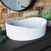 Gabinete Susp E Cuba Marmore Sintetico P1019x941012 Grafite Branco Pp Grafite Branco - 6