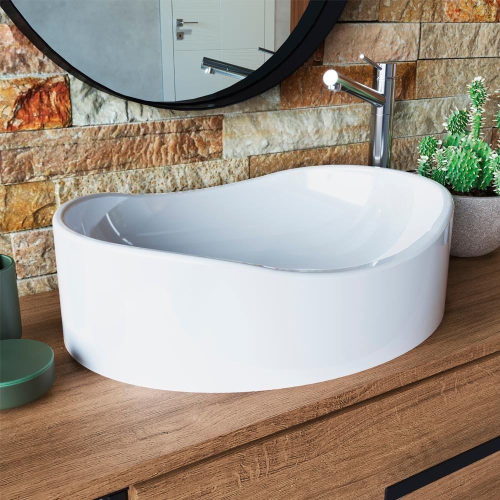 Gabinete Susp E Cuba Marmore Sintetico P1019x941012 Mell Branco Pp Mell Branco - 4