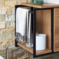 Gabinete Susp E Cuba Marmore Sintetico P1019x941012 Mell Branco Pp Mell Branco - 2