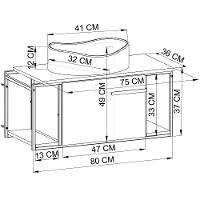 Gabinete Susp E Cuba Marmore Sintetico P1019x941012 Mell Branco Pp Mell Branco - 7