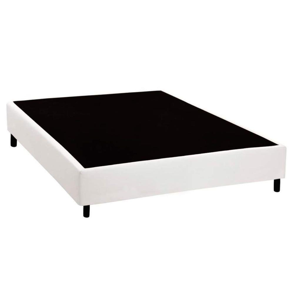Cama Box Base Viúva Universal Courano White (128x188x20) - Costa Rica - 1
