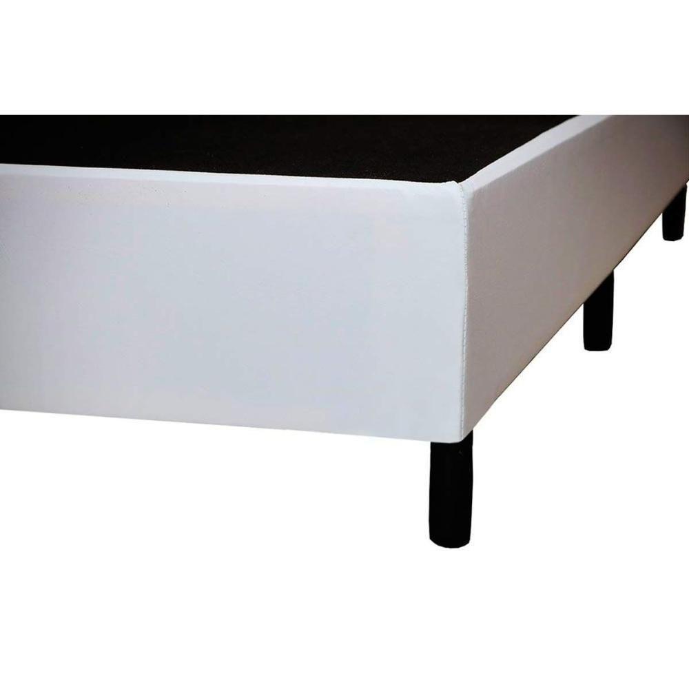 Cama Box Base Viúva Universal Courano White (128x188x20) - Costa Rica - 2