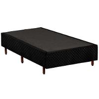Cama Box Base Solteiro Universal Rústico Black (88x188x25) - Polar - 1