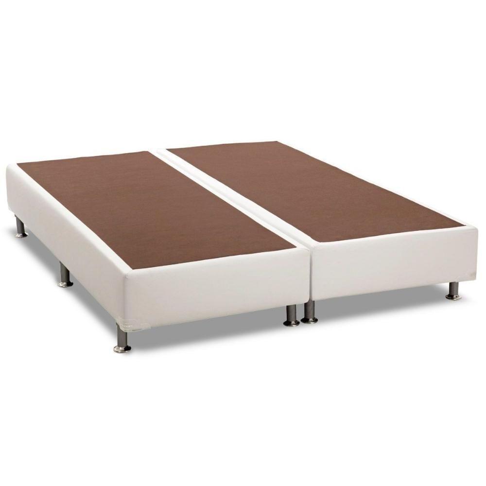 Cama Box Base Solteiro Universal Courano White (88x188x20) - Ortobom - 3