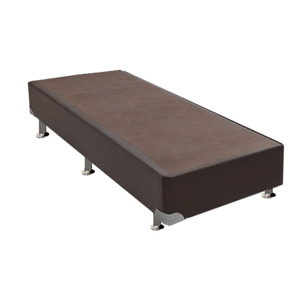 Cama Box Base Solteiro Americana Courano Brown (88x188x23) - Ortobom - 1