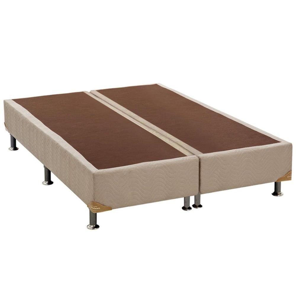 Cama Box Base Queen Universal Suede Clean (158x198x20) - Ortobom - 1