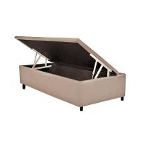 Cama Box Baú Solteiro Universal Courano Clean (88x188x35) - Costa Rica - 1
