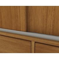 Guarda Roupa Casal Chicago c/ 3 Portas de Correr e 9 Gavetas Branco/Neve - Tcil Móveis - 6