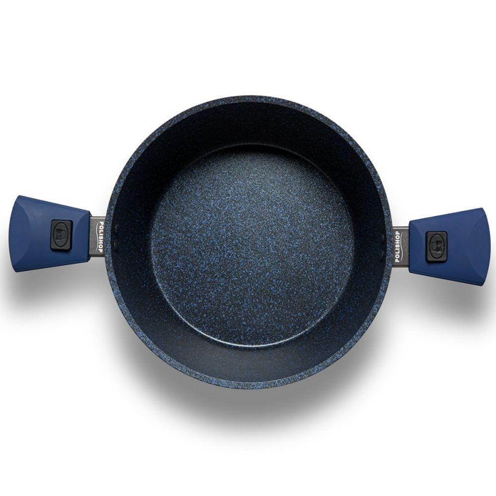 Panela Polishop Ichef Ultra Family Size Shark Series Azul 28cm | Azul - 2