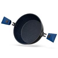 Panela Polishop Ichef Ultra Family Size Shark Series Azul 28cm | Azul - 5