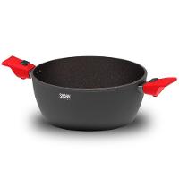 Panela Family Size 28cm Ichef Ultra Polishop Shark Series - Vermelha | Ichef - 3