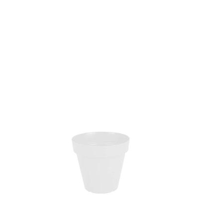 Vaso Sampa 8 X 8 Cm Cor 06 - Branco Sólido