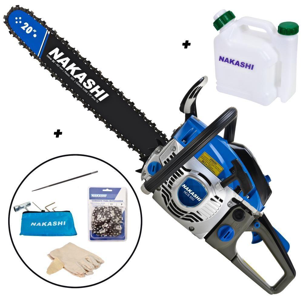 Motosserra Ncs550 54,6Cc 2T À Gasolina Sabre De 20 Polegadas - 1