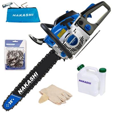 Motosserra Nakashi Ncs 550 54,6Cc 2T Sabre De 20" À Gasolina