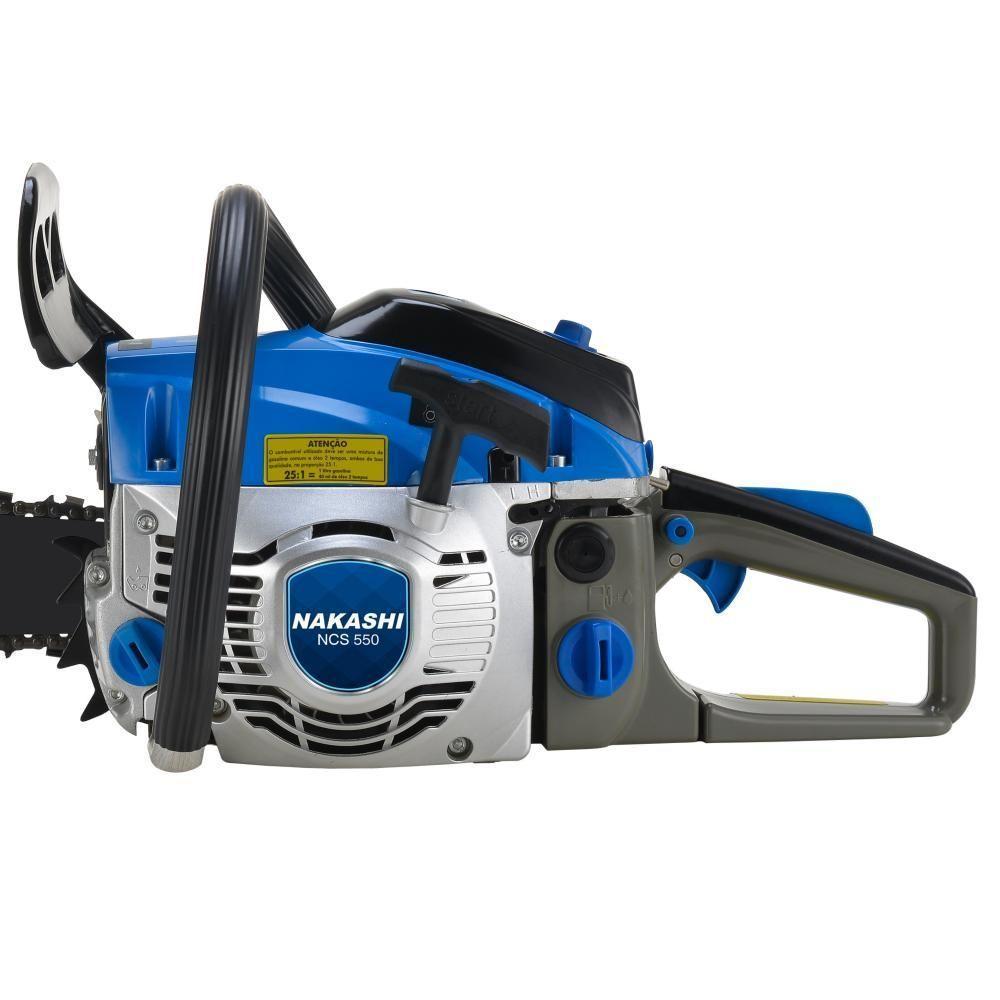 Motosserra Profissional Nakashi Ncs-550 2T 54,6Cc À Gasolina - 4