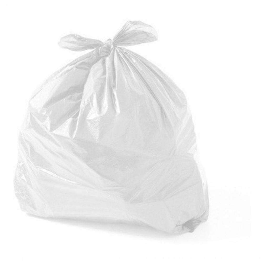 Saco Para Lixo Branco 20 Litros 100 Unidades - 1