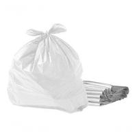 Saco P/ Lixo De 100L Branco Leitoso 75X95X0,10. C/100 Branco - 2