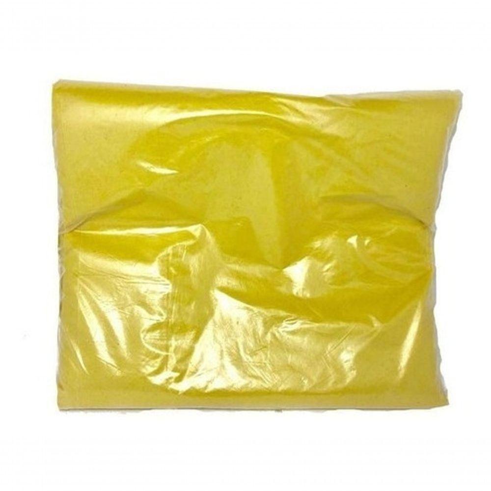 Saco De Lixo 60L Amarelo Com 100un Resistente Amarelo - 1