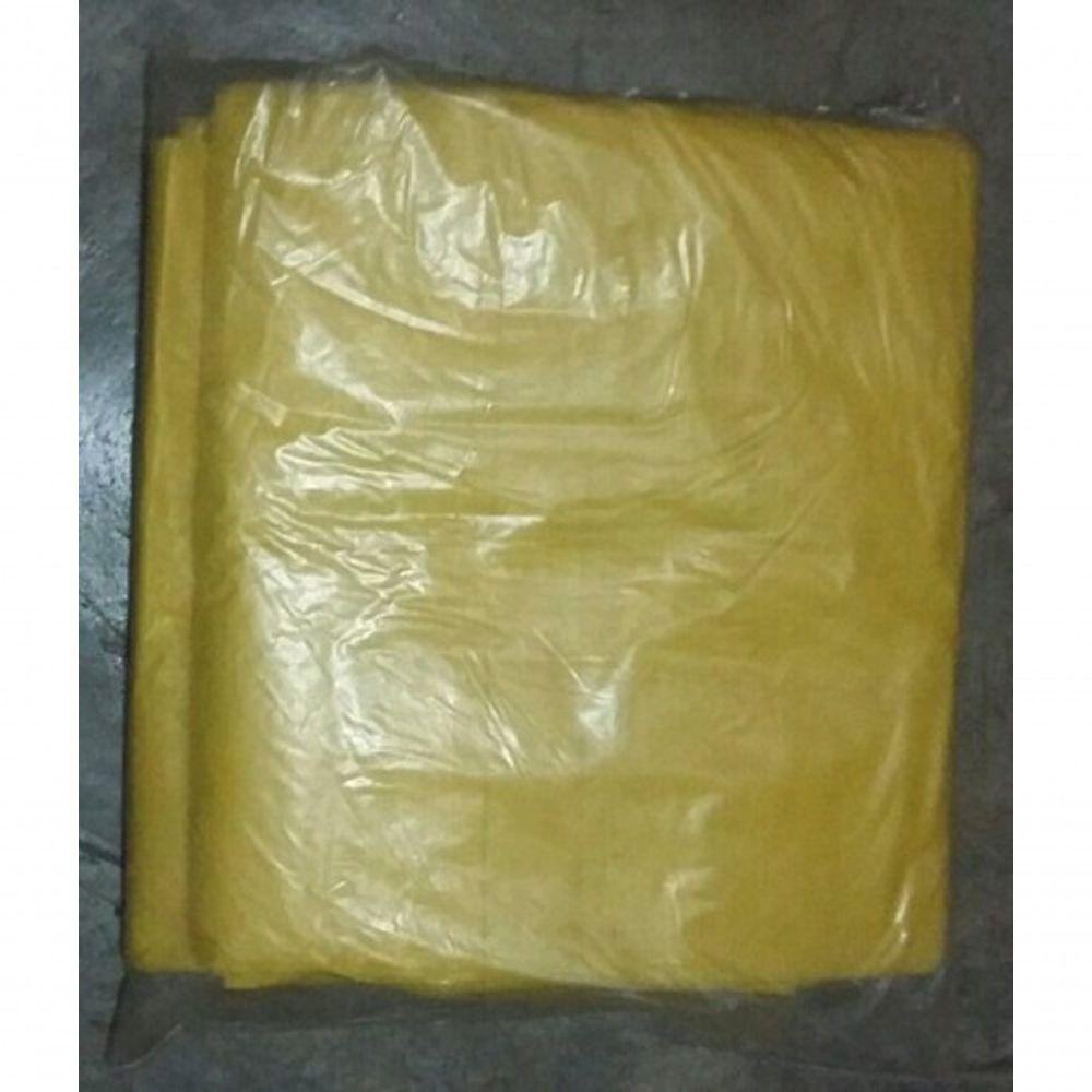 Saco De Lixo 60L Amarelo Com 100un Resistente Amarelo - 3