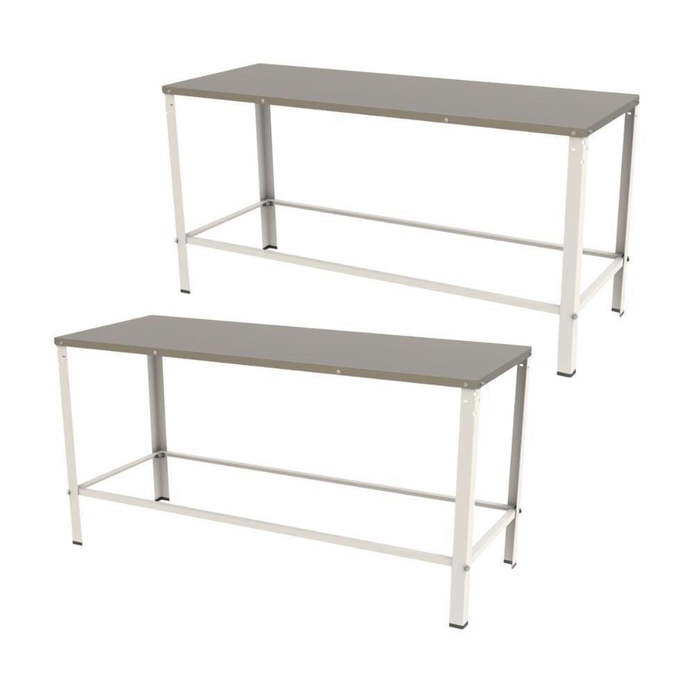 Kit - 2 Mesa Panificadora Desmontável 600x870x1600 Mbr-015 - Braesi - 1