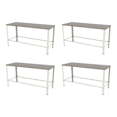 Kit - 4 Mesa Panificadora Desmontável 600x870x1600 Mbr-015 - Braesi